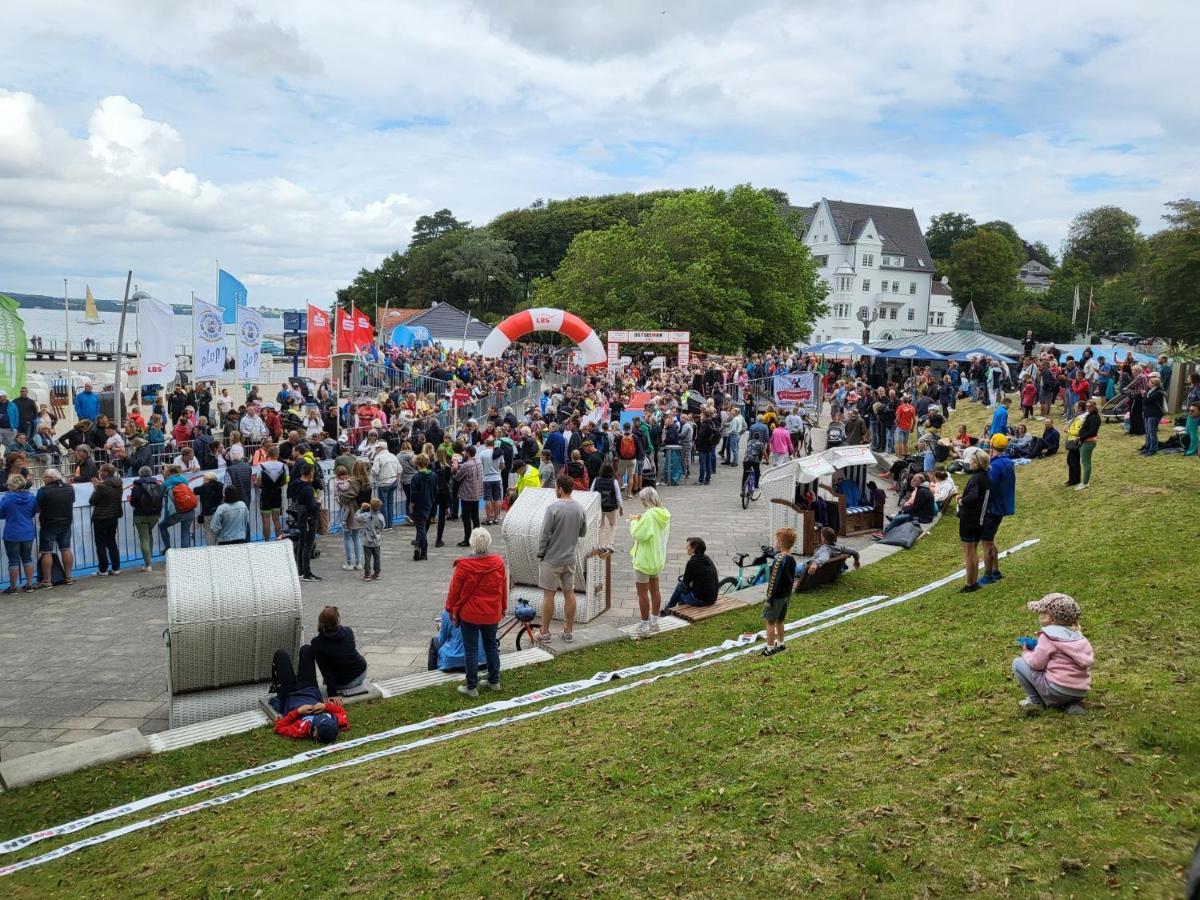 Kurpark Appartement Glücksburg Buitenkant foto