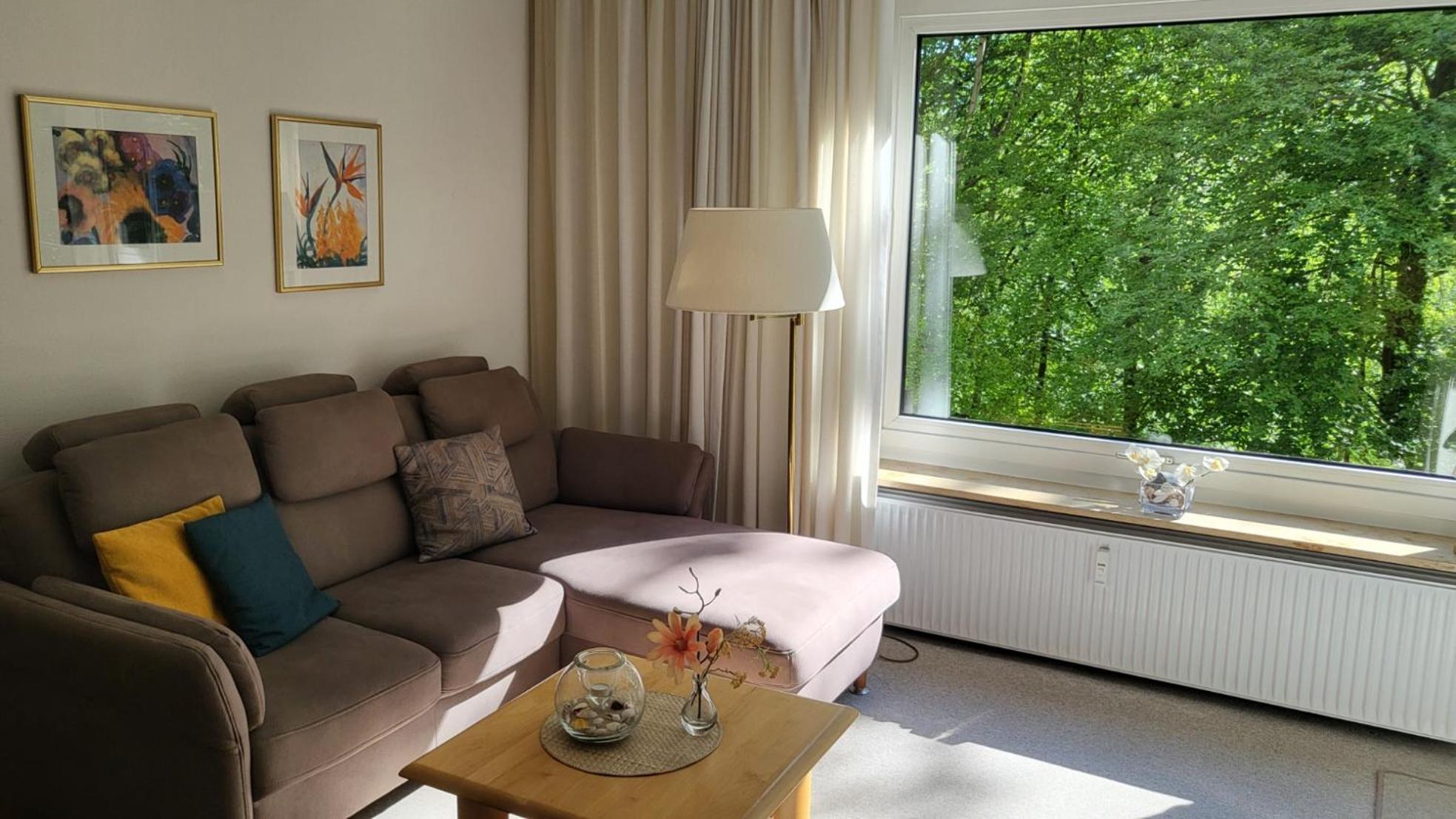 Kurpark Appartement Glücksburg Buitenkant foto