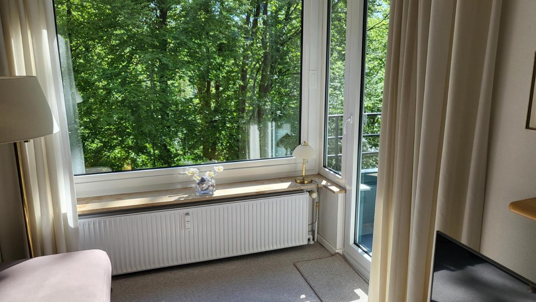 Kurpark Appartement Glücksburg Buitenkant foto